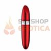 Estimulador de clitoris rojo con forma de lapiz labial Tucana